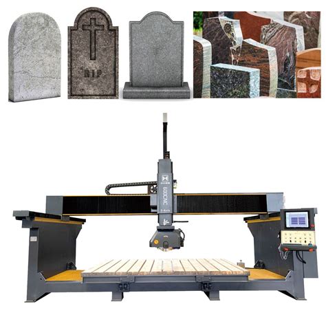 cnc machined headstones|concrete tombstones for horizontal machining.